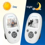 ZR302 2.4GHz Digital Video Smart Baby Monitor Night Vision Camera, Music Player, Two Way Intercom Function - Image 7