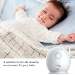 ABM100 4.3 inch Wireless Video Color Night Vision Baby Monitor 360-Degree Security Camera - Image 2