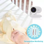 BM850 3.5 inch Wireless Video Color Baby Monitor Night Vision Temperature Monitor - Image 4