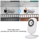 835P 3.5 inch Video Wireless Baby Monitor IR Night Vision Voice Security Camera - Image 6
