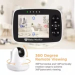 SM935 3.5 inch LCD Screen Wireless Video Baby Monitor Night Vision Two-Way Audio IP Camera - Image 3