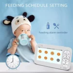 DY55A Built-in Lullabies Video Babyphone 5 inch Screen Digital Wireless Baby Monitor Camera - Image 5