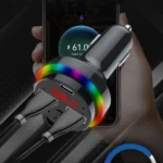 PDF15 FM Transmitter Bluetooth 5.0 Handsfree Car Kit Audio MP3 Player - Image 4