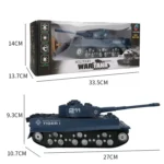 MoFun 369  Remote Control Tank 1:32 Four-way RC Vehicle - Image 3