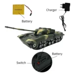 MoFun 369  Remote Control Tank 1:32 Four-way RC Vehicle - Image 5