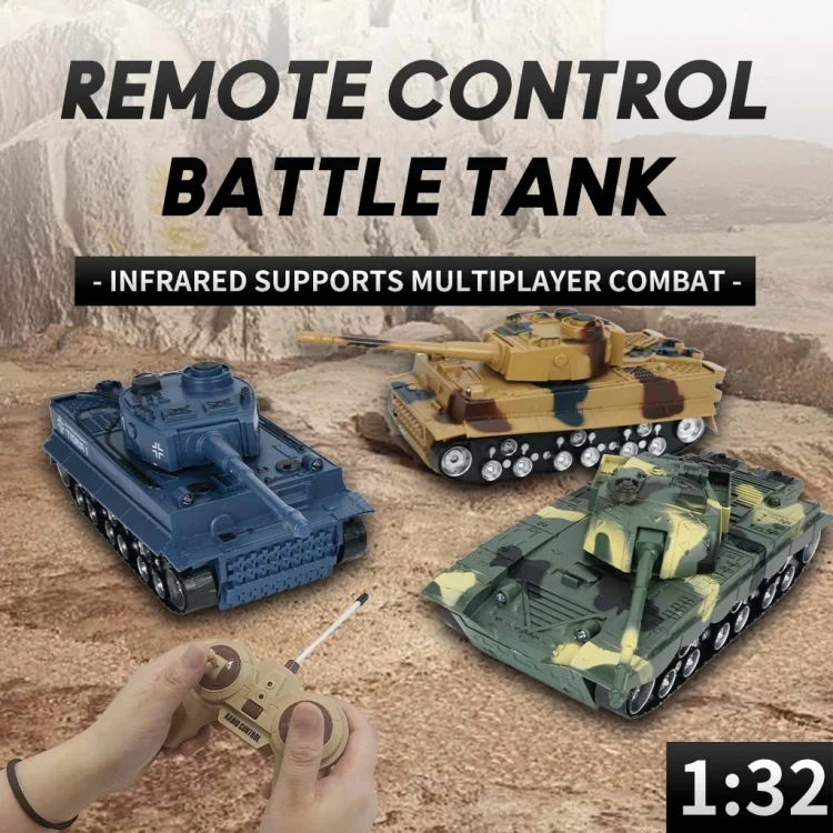 SYA002106701_B6.webp MoFun 369  Remote Control Tank 1:32 Four-way RC Vehicle - Image 9