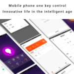 008B Tuya Wifi Remote LED Bedside Touch Lamp RGB Color Changing Dimmable Light - Image 2