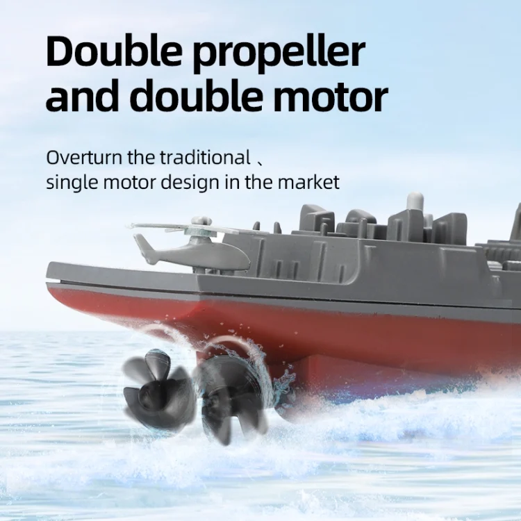 SYA002156801_B4.webp MoFun 803 2.4G Remote Control Warship Simulation Ship - Image 6