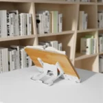 BG-2 Wooden Foldable Reading Bookshelf Tablet Pc Support Stand - Image 4