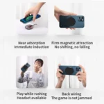 T09 2 in 1 Transparent Car Magnetic Wireless Charger 15W Fast Charging Stand - Image 6