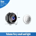 W8 Mini Camera HD 1080P Night Vision Battery Video Surveillance Wifi Smart Home Camera - Image 7