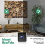 W10 Home Wireless IP Camera Mini Wifi Network Camera with Night Vision - Image 3