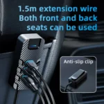 YQ3 66W Super Fast Charging 5 Port Rear Seat Extended Car Charger - Image 5