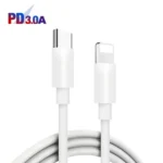 P35 48W PD30W + QC3.0 18W USB Transparent Car Charger with Type-C to 8 Pin Phone Data Cable - Image 4