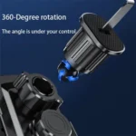 A6 Car Automatic Clamping Phone Holder 15W Magnetic Wireless Charger - Image 8