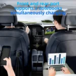 YQ5 PD 105W Cigarette Lighter Adapter 5 Multi Ports Car Charger for Rear Seat 105W Fast Car Charger - Image 6