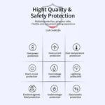 P19 Support U Disk Wireless 7-Colors LED Backlit Car MP3 Hands-Free Bluetooth Calling Car Audio Charger - Image 2