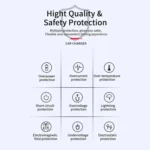 P20 Dual USB Port Car Bluetooth Hands-Free Calling Car MP3 Audio Digital Display USB Car Charger - Image 2