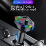 F21 PD + USB Car Charger Bluetooth Car Adapter Handsfree Call FM Transmitter MP3 Music Player - Image 5