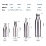 JUNSUNMAY 304 Stainless Steel Double-layer Vacuum Insulated Water Bottle - Image 2