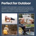 JUNSUNMAY 304 Stainless Steel Double-layer Vacuum Insulated Water Bottle - Image 7