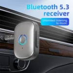 Portable Mini BT 5.3 Receiver Car Audio Adapter Hands-Free AUX Car Bluetooth Receiver - Image 3