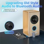 Portable Mini BT 5.3 Receiver Car Audio Adapter Hands-Free AUX Car Bluetooth Receiver - Image 5