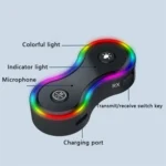 Q8 Portable 2-in-1 Wireless Receiver / Transmitter MP3 Player BT5.3 Audio Adapter - Image 2