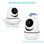 SM32PTA Two-Way Audio Night Vision Surveillance Camera 3.5 inch Baby Monitor - Image 6