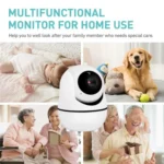 SM32PTA Two-Way Audio Night Vision Surveillance Camera 3.5 inch Baby Monitor - Image 8