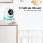 D031 2 Way Voice Built-in Lullabies Home Baby Security Camera 3.2-inch LCD Baby Monitor - Image 4