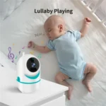 D031 2 Way Voice Built-in Lullabies Home Baby Security Camera 3.2-inch LCD Baby Monitor - Image 8