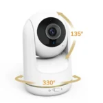 VB803 Built-in Lullabies PTZ Rotation HD Baby Security Camera 5-inch Baby Monitor - Image 3