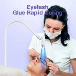 HD-AL10 UV Manicure Eyelash Beauty Floor Lamp Focus Adjustment Touch Dimming with Foot Switch - Image 5