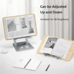 LS15 For 10-17 inch Devices Tablet Stand Aluminum+ABS Adjustable Desktop Holder with Clip - Image 2