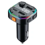 C3 Dual USB Car Charger Bluetooth Hands-free Call Adapter FM Transmitter Car MP3 Music Player - Image 2
