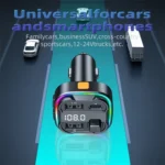 C3 Dual USB Car Charger Bluetooth Hands-free Call Adapter FM Transmitter Car MP3 Music Player - Image 6