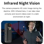 L15WIFI HD Infrared Night Vision Outdoor Sports Video Recording Camera DV Rotatable Lens - Image 5