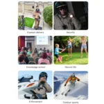 L15WIFI HD Infrared Night Vision Outdoor Sports Video Recording Camera DV Rotatable Lens - Image 9