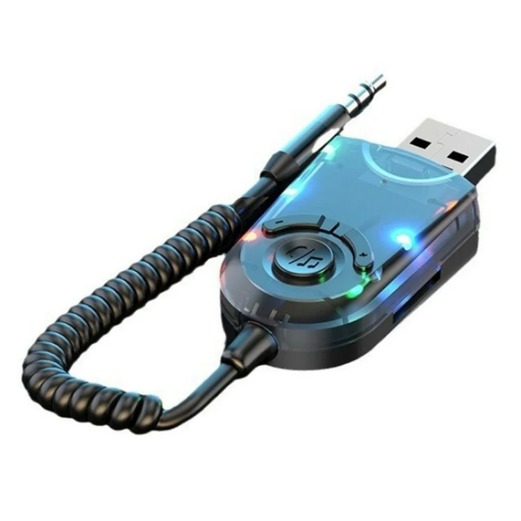 SYA0026129.webp W9 Car Bluetooth Music Receiver USB Bluetooth 5.3 Adapter Wireless Audio Receiver - Image 1