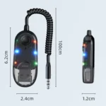 W9 Car Bluetooth Music Receiver USB Bluetooth 5.3 Adapter Wireless Audio Receiver - Image 9