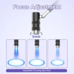 HD-AL20 Aluminum Alloy Beauty UV Lamp for Eyelash Extensions Nail Salon Foot Pedal Control - Image 5