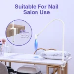 HD-AL20 Aluminum Alloy Beauty UV Lamp for Eyelash Extensions Nail Salon Foot Pedal Control - Image 8