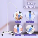 HD-AL20 Aluminum Alloy Beauty UV Lamp for Eyelash Extensions Nail Salon Foot Pedal Control - Image 9