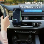 M01 Car Bluetooth Receiver Hands-Free Call 3.5mm AUX Stereo Car Wireless Adapter - Image 4