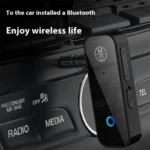 B28 2-In-1 Audio Adapter AUX Connector Bluetooth 5.1 Transmitter Receiver - Image 5