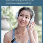 B28 2-In-1 Audio Adapter AUX Connector Bluetooth 5.1 Transmitter Receiver - Image 7