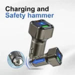 K25 Fast Charging Metal Window Breaker Car Charger Adapter PD 30W Super Charger - Image 3