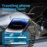 K25 Fast Charging Metal Window Breaker Car Charger Adapter PD 30W Super Charger - Image 6