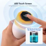 JUNSUNMAY 420ml Vacuum Insulated Water Bottle with LED Temperature Display - Image 2